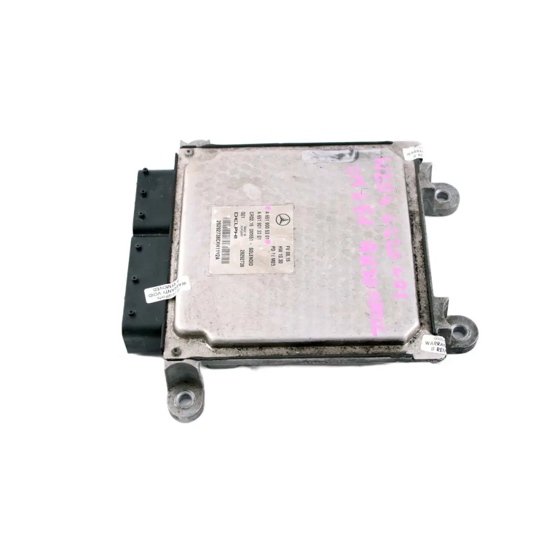 C220CDI OM651 BlueEFFICIENCY Engine Control Unit ECU to Mercedes W204 with Part number A6519005301 Mercedes W204 C220CDI OM651 BlueEFFICIENCY Engine Control Unit ECU - SKU A6519005301-1 - Part number A6519005301