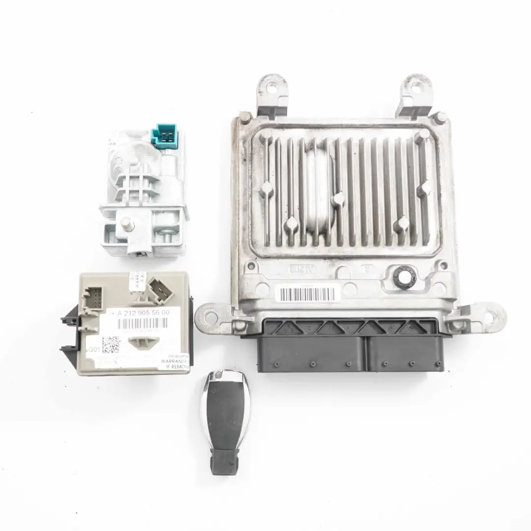 Mercedes W212 E220CDI OM651.924 Motoreinheit Modul ECU Kit Schlüssel - SKU A6519005301-3 - Teilenummer A6519005301