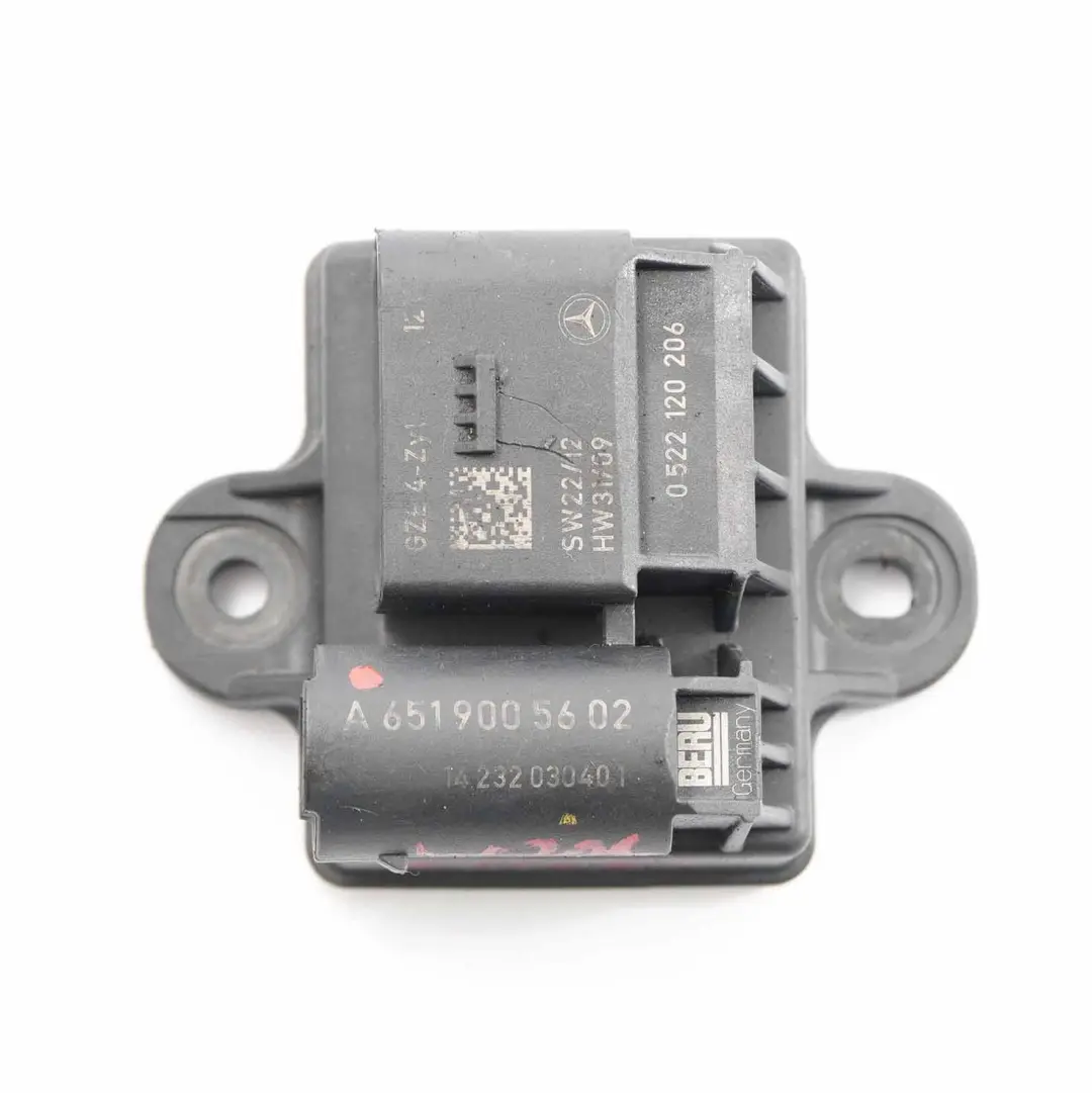  Glow Module Mercedes W204 W906 OM651.955 Plug Relay Control Unit - SKU A6519005602 - Part number A6519005602