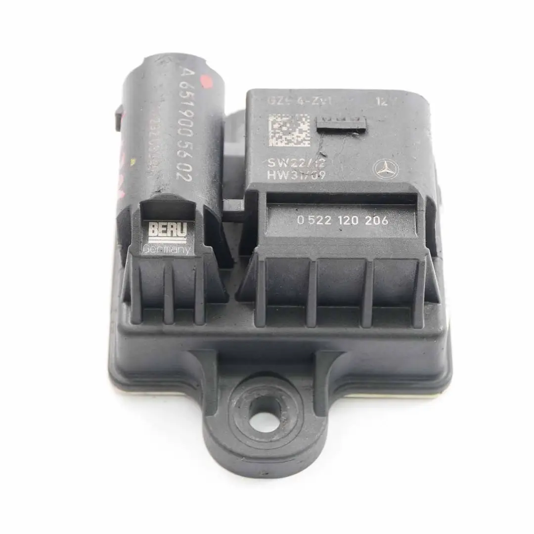  Glow Module Mercedes W204 W906 OM651.955 Plug Relay Control Unit - SKU A6519005602 - Part number A6519005602