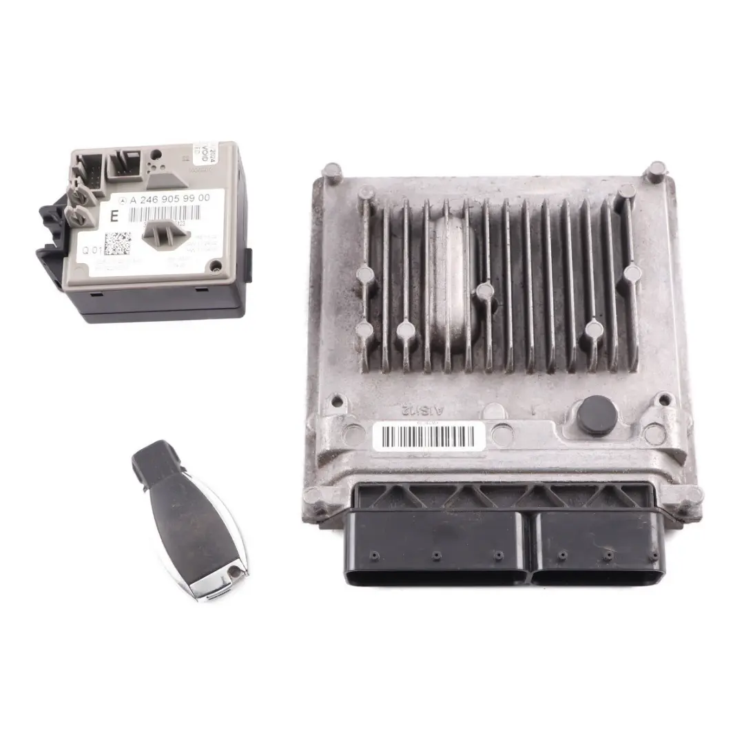 Mercedes W176 A200CDI OM651.901 136HP Engine ECU Kit Automatic - SKU A6519007600-1 - Part number A6519007600