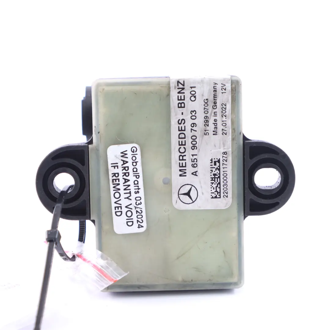 Glow Plugs Module Mercedes W205 Diesel OM651 Glow Time Relay to with Part number A6519007903 Glow Plugs Module Mercedes W205 Diesel OM651 Glow Time Relay - SKU A6519007903 - Part number A6519007903