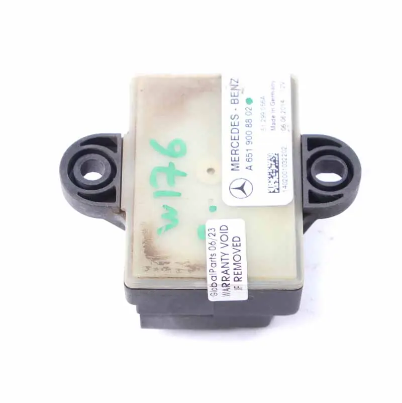 Mercedes W156 W176 W246 OM607 Glow Plug Diesel Relay Unit Module - SKU A6519008802 - Part number A6519008802