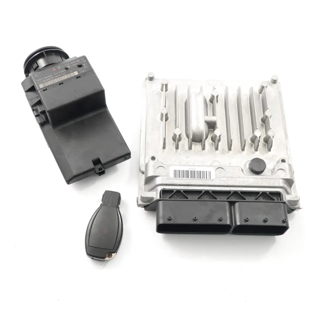 Mercedes W639 OM651.940 136HP Motore Modulo ECU Kit Chiave Manuale - SKU A6519009302-5 - Numero di parte A6519009302