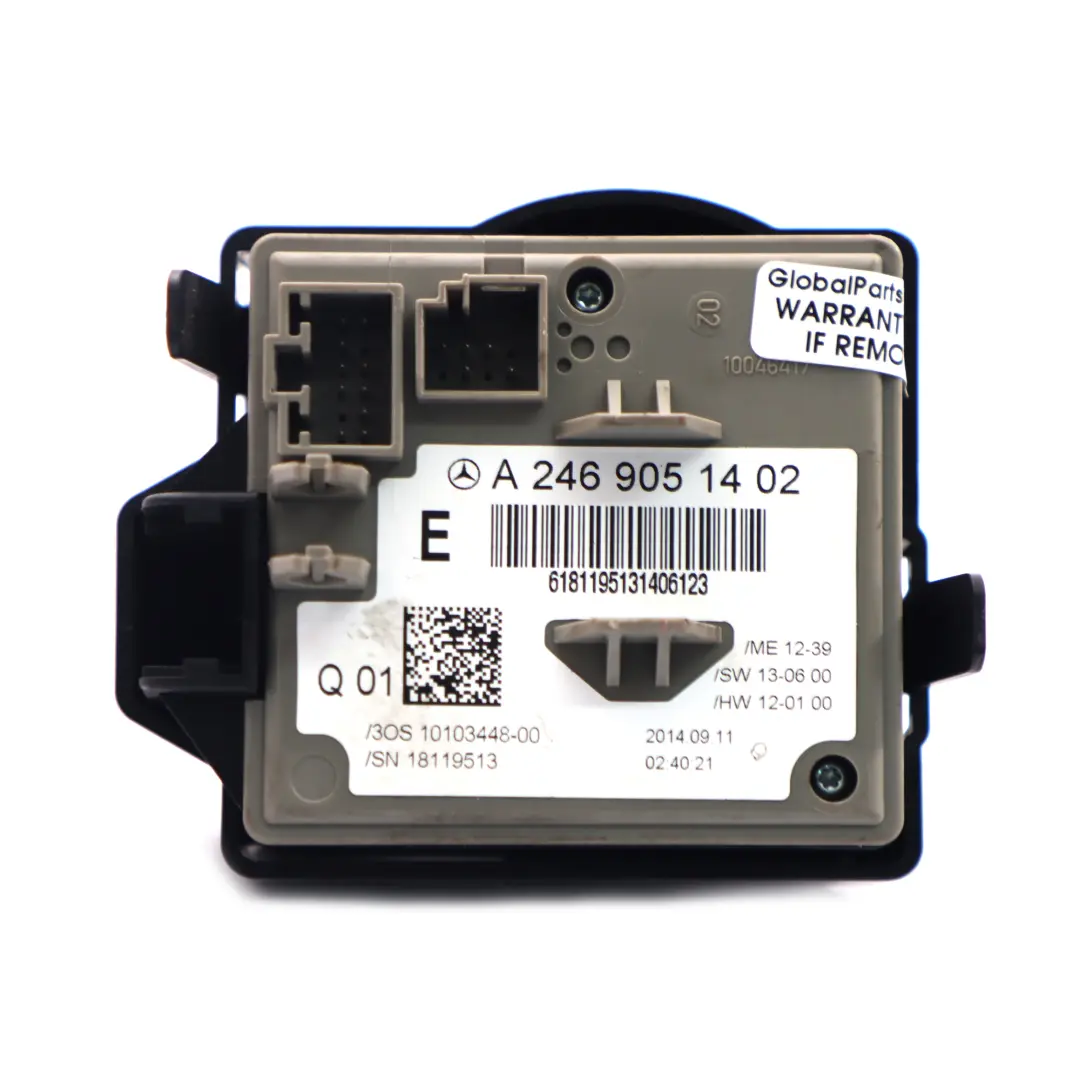 B200 CDI Blue Efficiency OM651.901 Kit ECU Clé Mercedes W245 - SKU A6519009402-1 - Numéro de pièce A6519009402