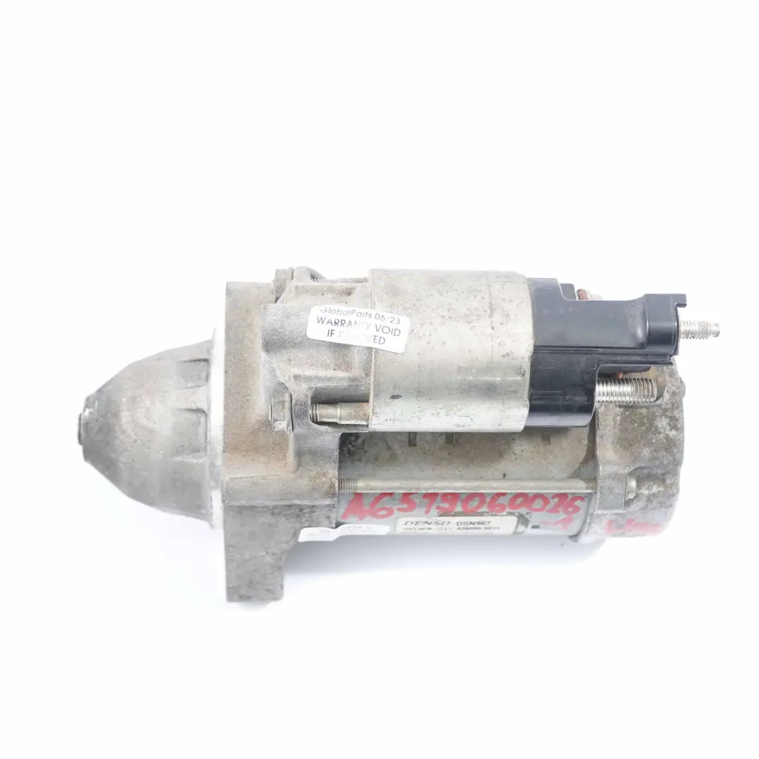  Starter Motor Mercedes W204 W212 W639 OM651 Diesel Engine Denso DSN967 - SKU A6519060026-1 - Part number A6519060026