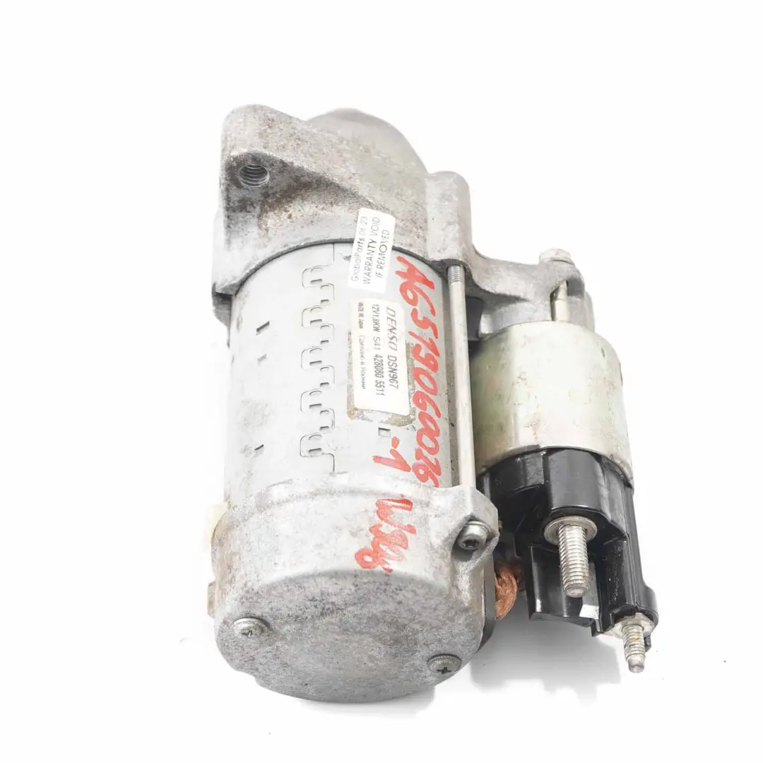  Starter Motor Mercedes W204 W212 W639 OM651 Diesel Engine Denso DSN967 - SKU A6519060026-1 - Part number A6519060026