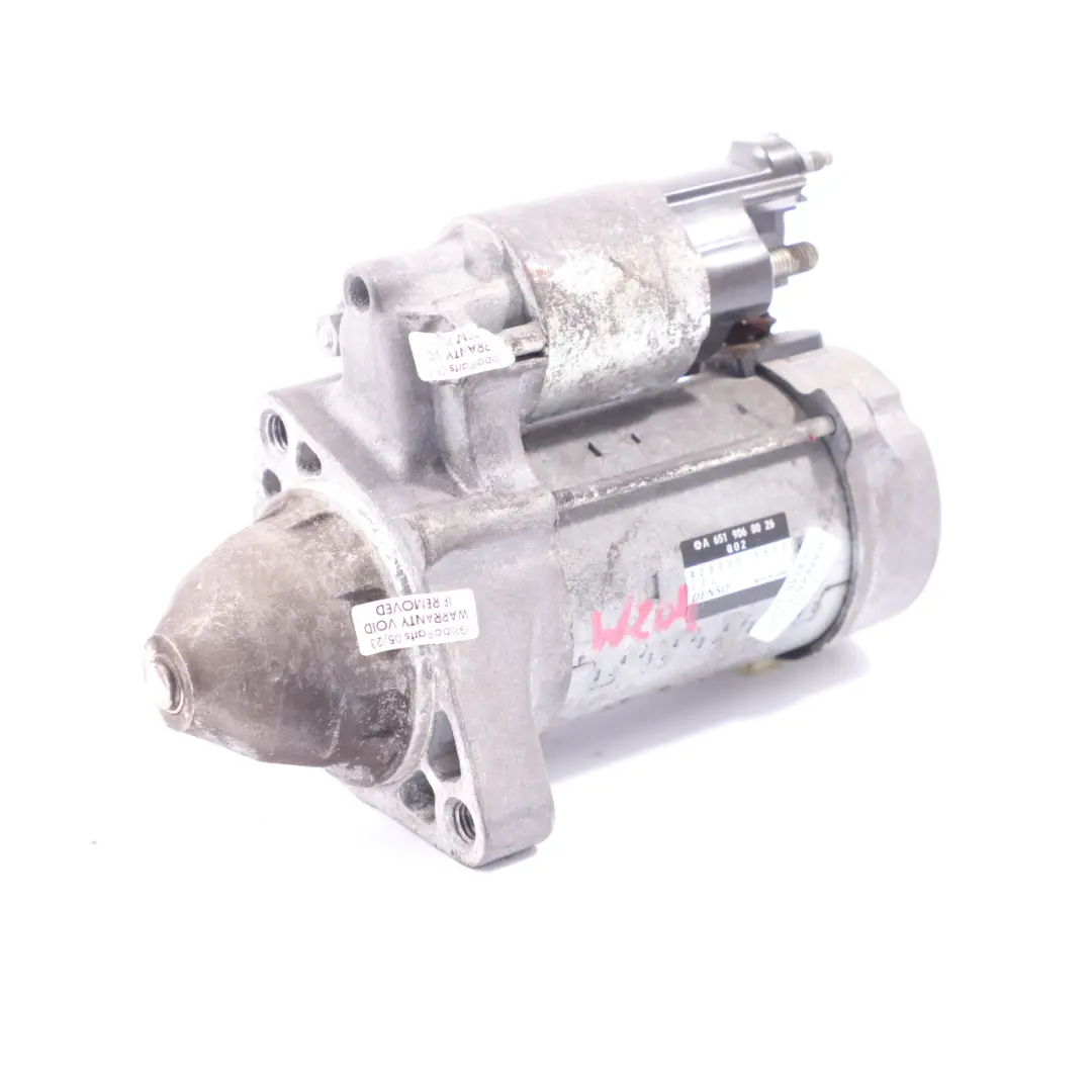  Moteur démarrage Mercedes W204 W212 W639 OM651 Diesel Engine DENSO - SKU A6519060026 - Numéro de pièce A6519060026