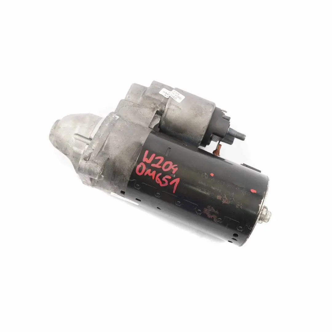 Anlasser Diesel Motor OM651 NAPA für Mercedes W204 W212 mit Teilenummer A6519062300 Mercedes W204 W212 Anlasser Diesel Motor OM651 NAPA - SKU A6519062300-1 - Teilenummer A6519062300