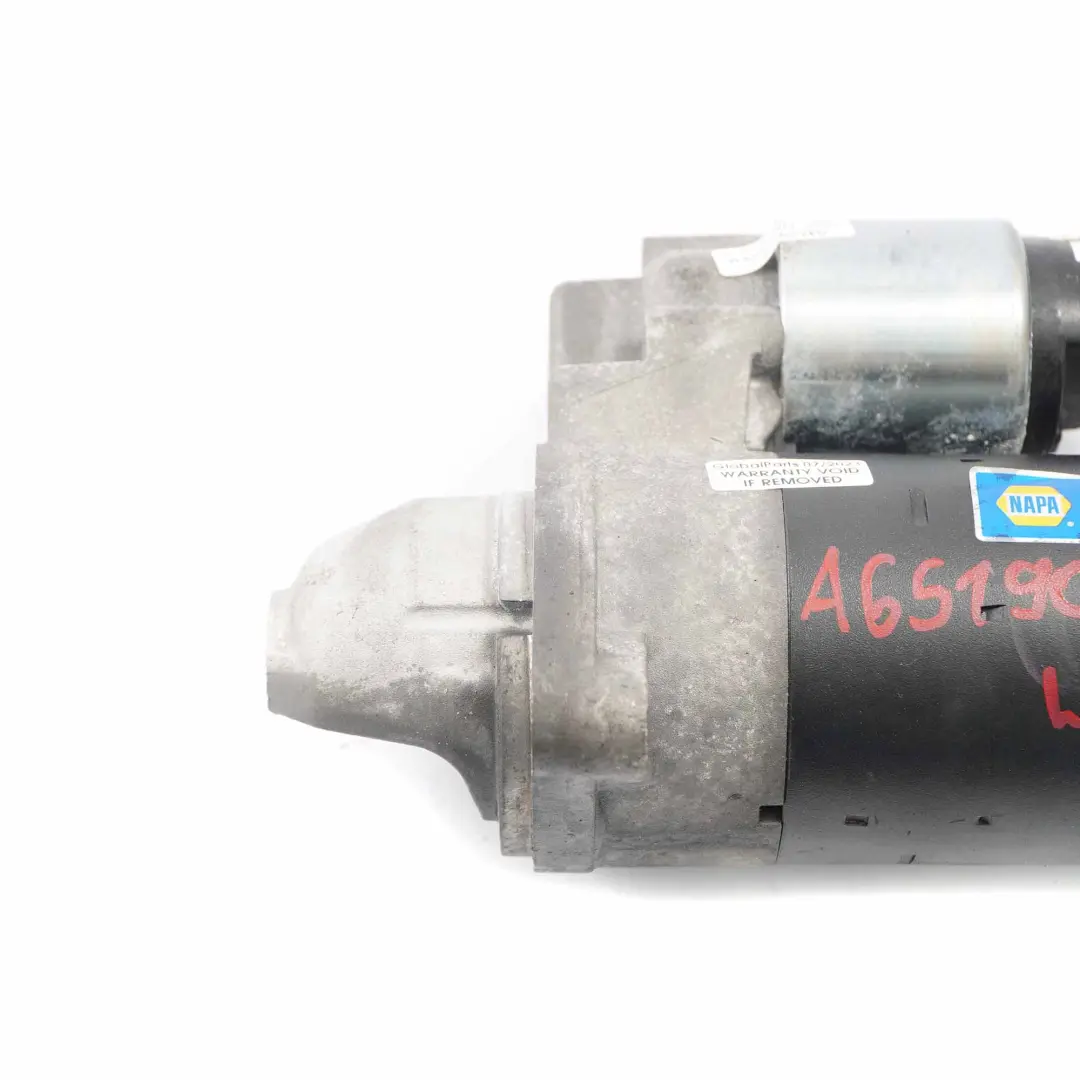  Starter Motor Mercedes W204 W212 OM651 Diesel Engine Starter NAPA - SKU A6519062300-1 - Part number A6519062300