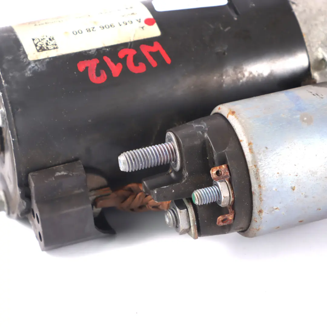  Motorino di avviamento Mercedes W204 W212 W906 Diesel OM651 Bosch - SKU A6519062800 - Numero di parte A6519062800