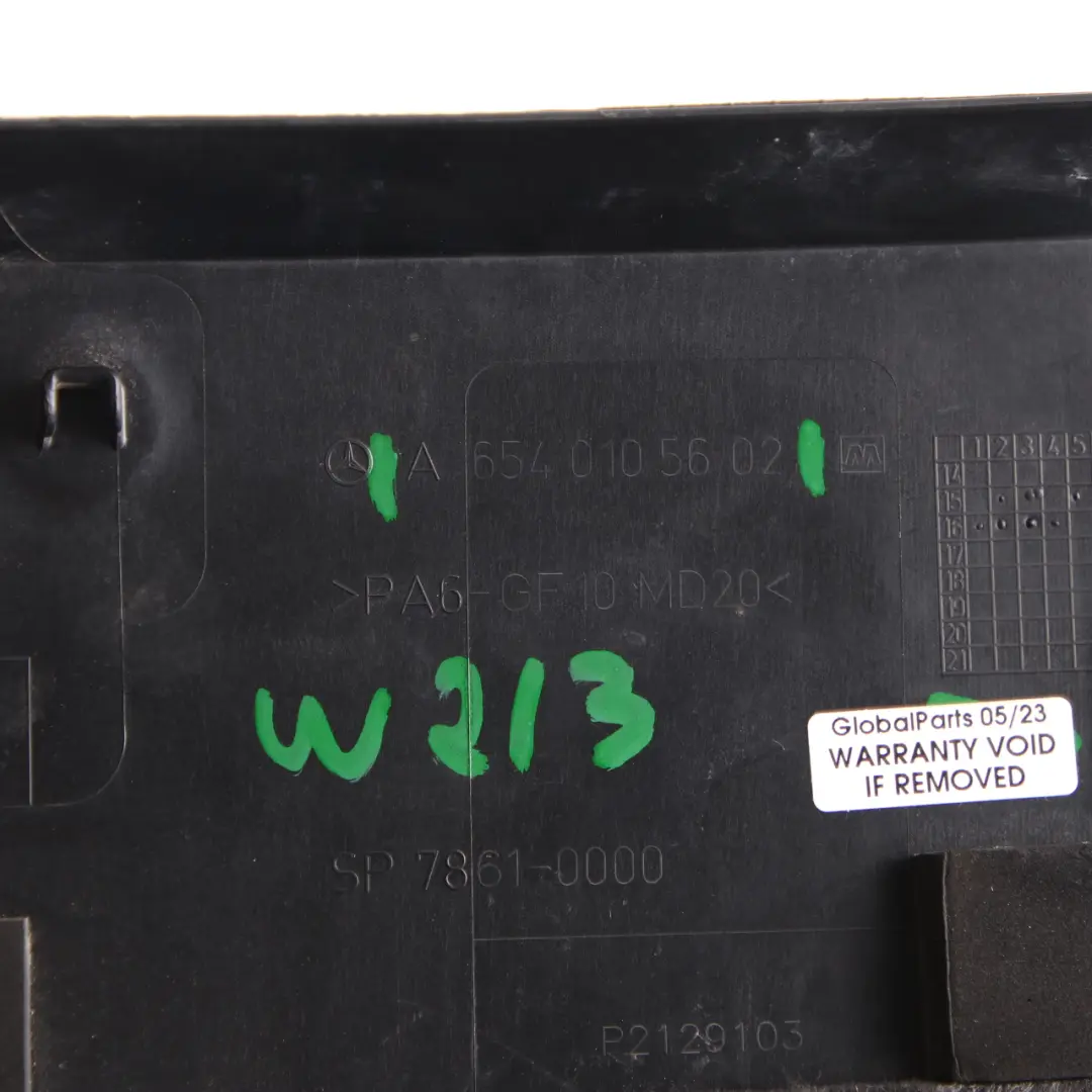 BMW E70 M Sport Adaptador Cubierta Motor Delantero Izquierdo Panel 8037159 - SKU A6540104001 - Número de pieza A6540104001