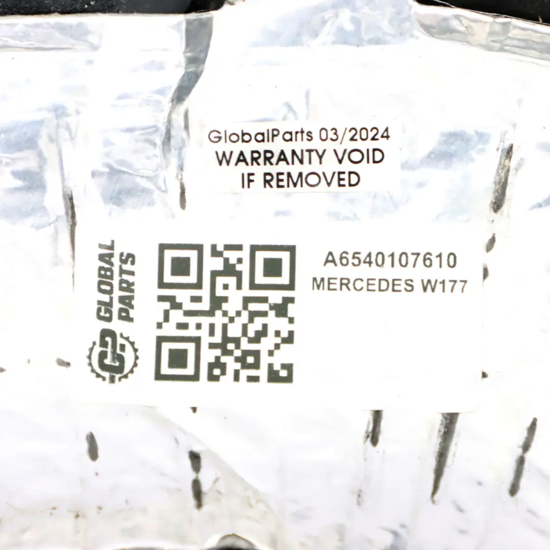 Engine Cover Mercedes C118 W177 W247 OM654 Top Acoustic Panel - SKU A6540107610 - Part number A6540107610