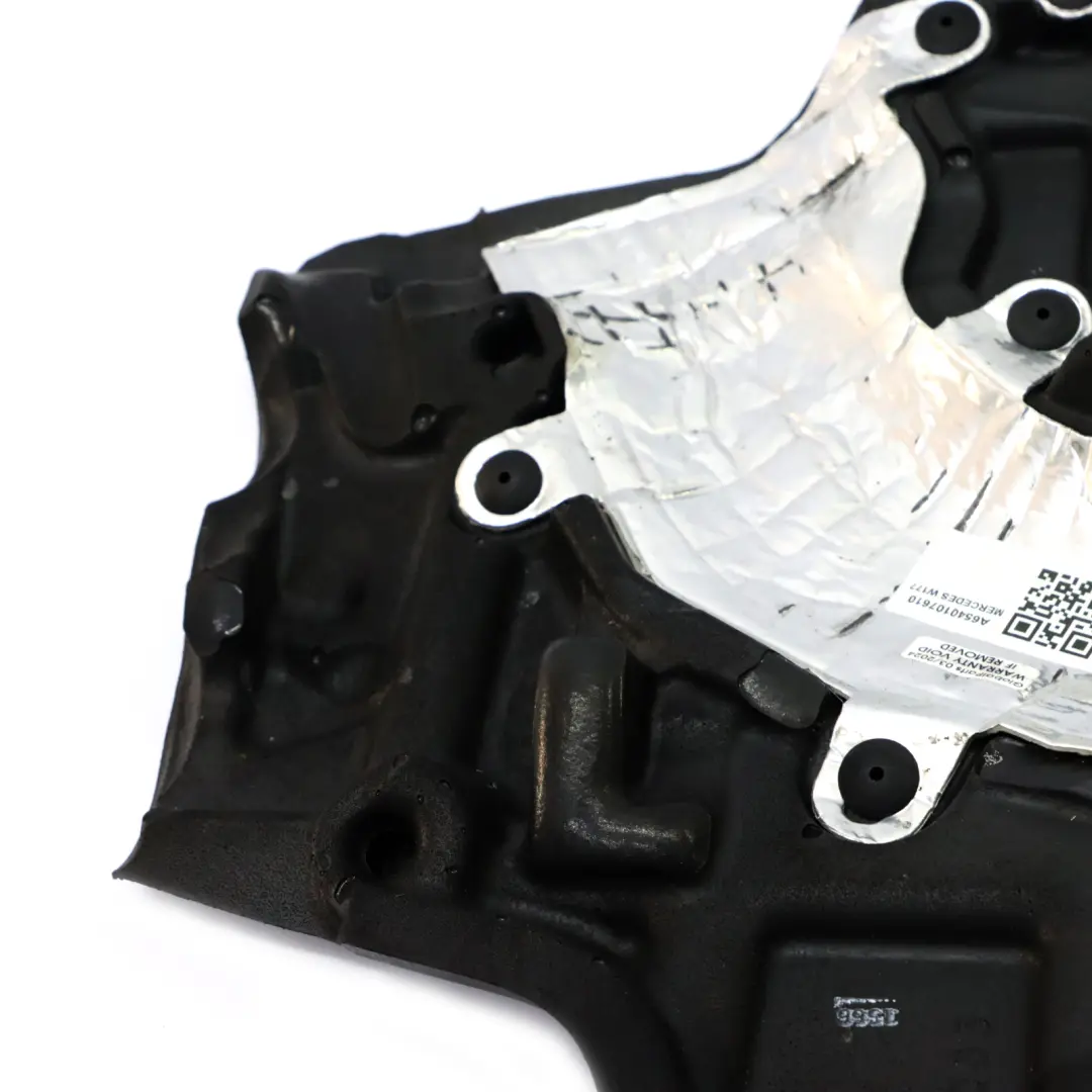  Tapa Motor Mercedes C118 W177 W247 OM654 Panel Acústico Superior - SKU A6540107610 - Número de pieza A6540107610