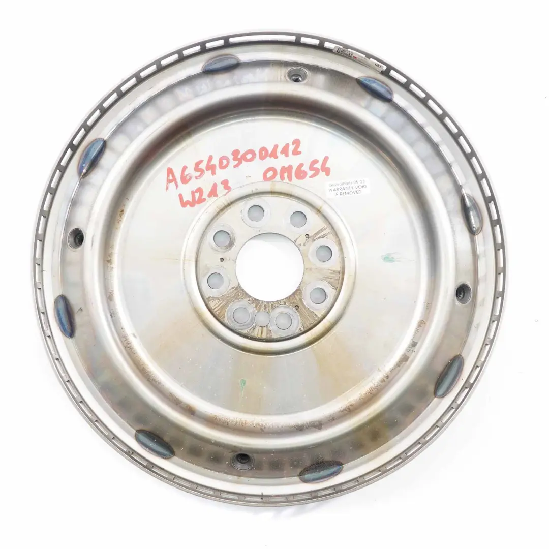 OM654 Flywheel Automatic Gearbox Starter Ring to Mercedes W213 with Part number A6540300112 Mercedes W213 OM654 Flywheel Automatic Gearbox Starter Ring - SKU A6540300112 - Part number A6540300112