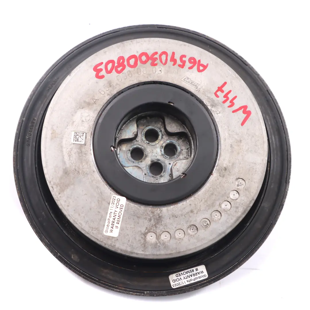  Schwingungs dämpfer Mercedes W213 OM654 Kurbelwelle Riemenscheibe - SKU A6540300803 - Teilenummer A6540300803