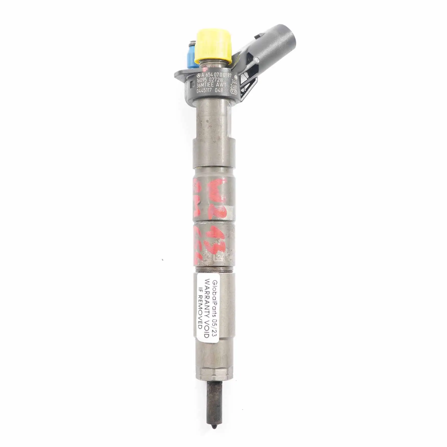 Mercedes W213 S213 OM654 E220 E300 CDI Iniettore Carburante Diesel A6540700187