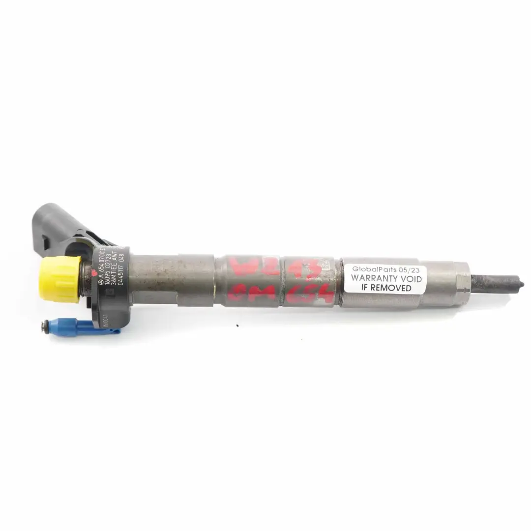 Mercedes W213 S213 OM654 E220 E300 CDI Injecteur De Carburant Diesel - SKU A6540700187 - Numéro de pièce A6540700187