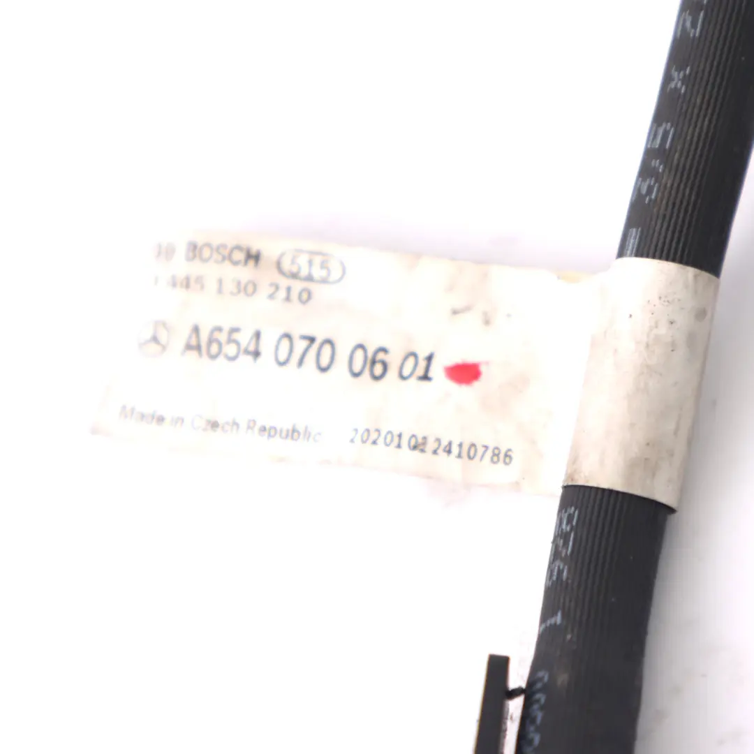 Kraftstoff leitung Mercedes W213 W447 OM654 Einspritz Rücklauf für mit Teilenummer A6540700601 Kraftstoff leitung Mercedes W213 W447 OM654 Einspritz Rücklauf - SKU A6540700601 - Teilenummer A6540700601