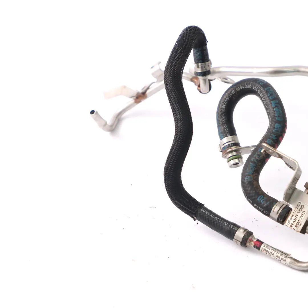 OM654 High Pressure Pump Pipe Hose to Fuel Line Mercedes W213 W447 with Part number A6540702700 Fuel Line Mercedes W213 W447 OM654 High Pressure Pump Pipe Hose - SKU A6540702700 - Part number A6540702700