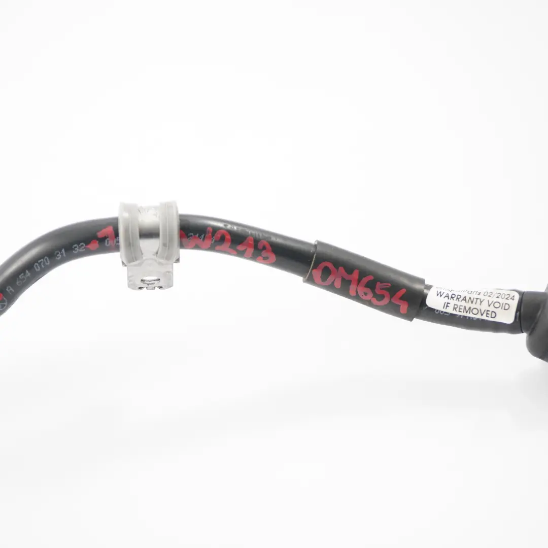OM654 Diesel Vacuum Pipe Line Hose Brake Booster Servo to Mercedes W213 with Part number A6540703132 Mercedes W213 OM654 Diesel Vacuum Pipe Line Hose Brake Booster Servo - SKU A6540703132-1 - Part number A6540703132