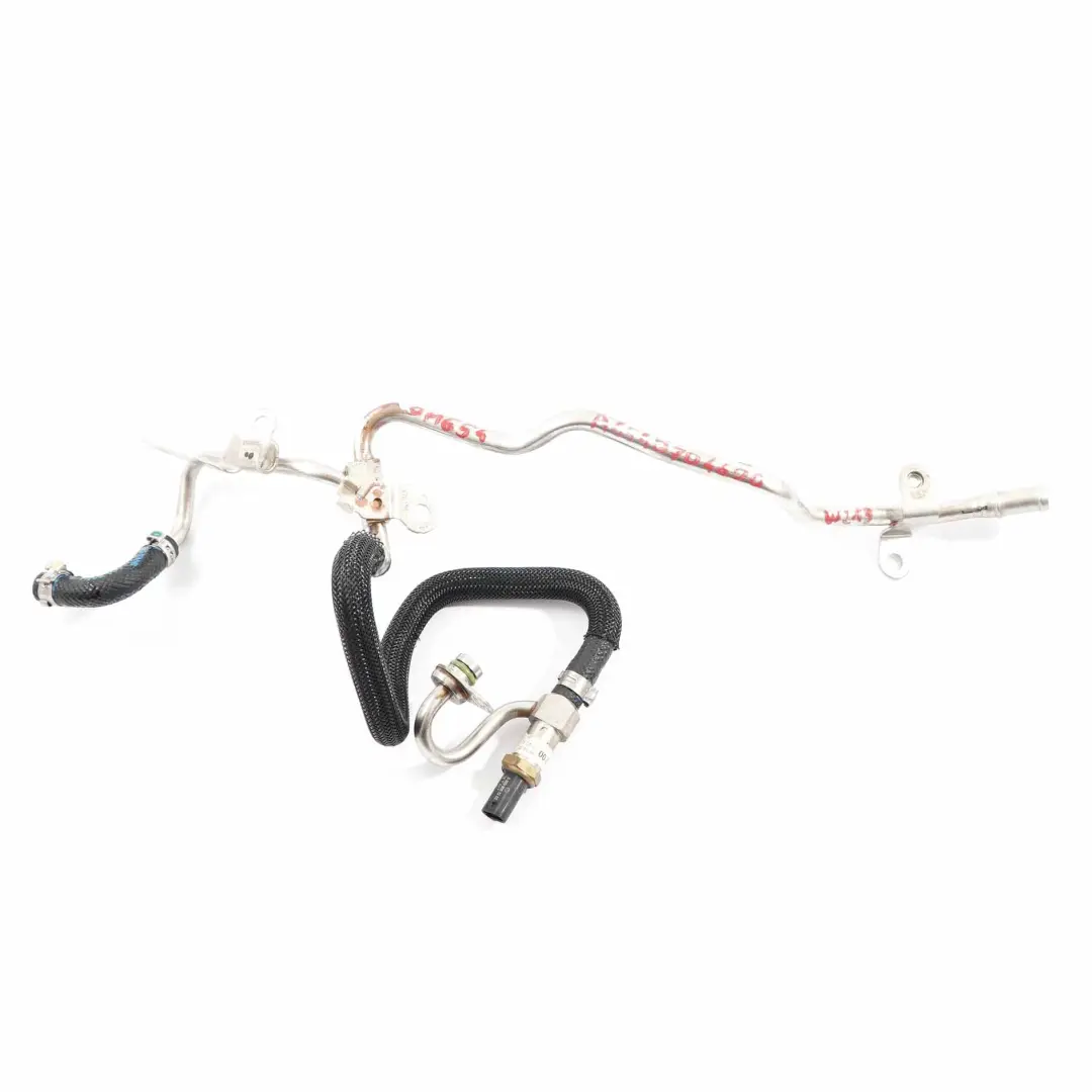 Mercedes W213 OM654 Fuel Line Injection System Return Pipe Hose - SKU A6540704600 - Part number A6540704600
