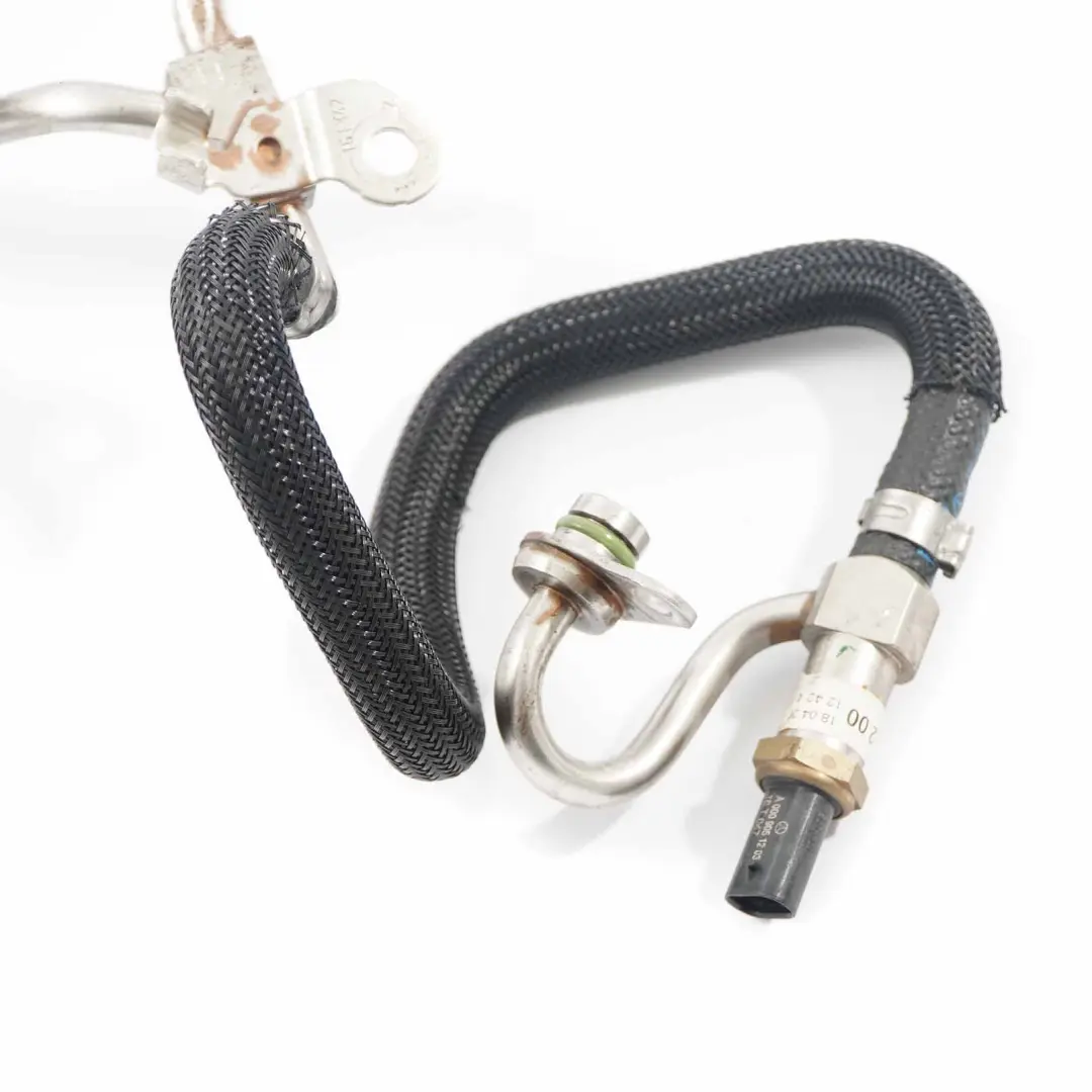 Mercedes W213 OM654 Fuel Line Injection System Return Pipe Hose - SKU A6540704600 - Part number A6540704600