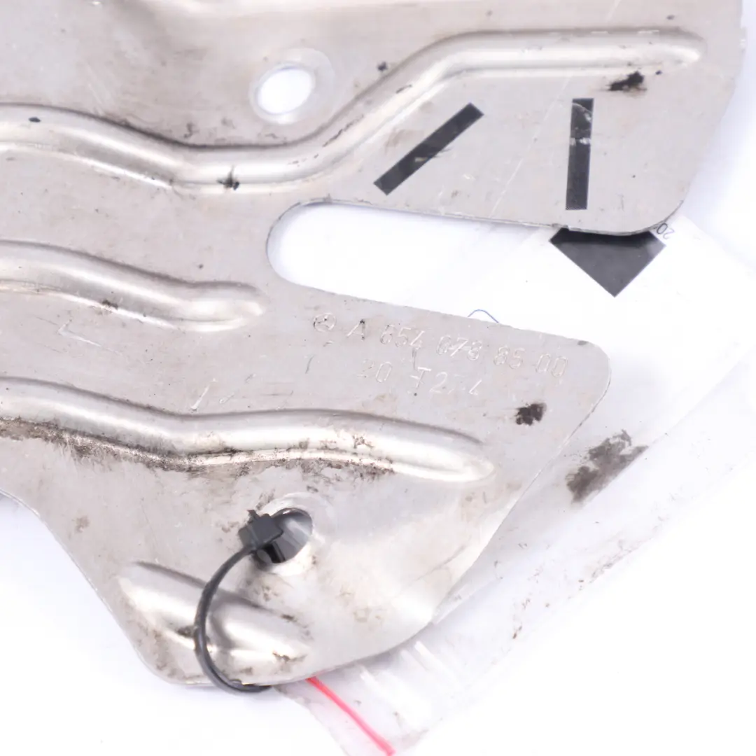  Mercedes-Benz W204 Motor Líneas de Combustible Escudo - SKU A6540788500 - Número de pieza A6540788500