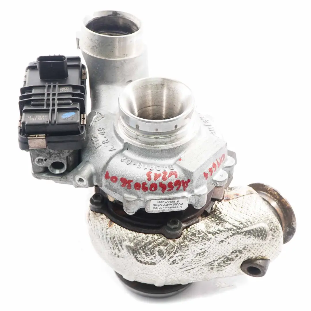 Turbocharger Mercedes W213 E220 CDI OM654.920 Diesel Complete Turbo A6540902400  - SKU A6540903601 - Part number A6540903601