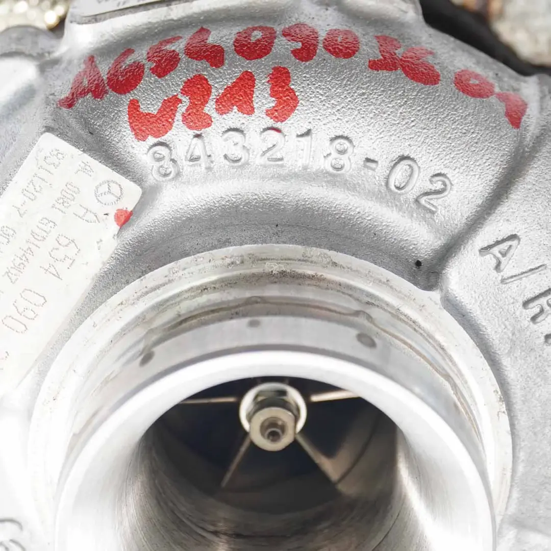 Turbocharger Mercedes W213 E220 CDI OM654.920 Diesel Complete Turbo A6540902400 to with Part number A6540903601 Turbocharger Mercedes W213 E220 CDI OM654.920 Diesel Complete Turbo A6540902400 - SKU A6540903601 - Part number A6540903601