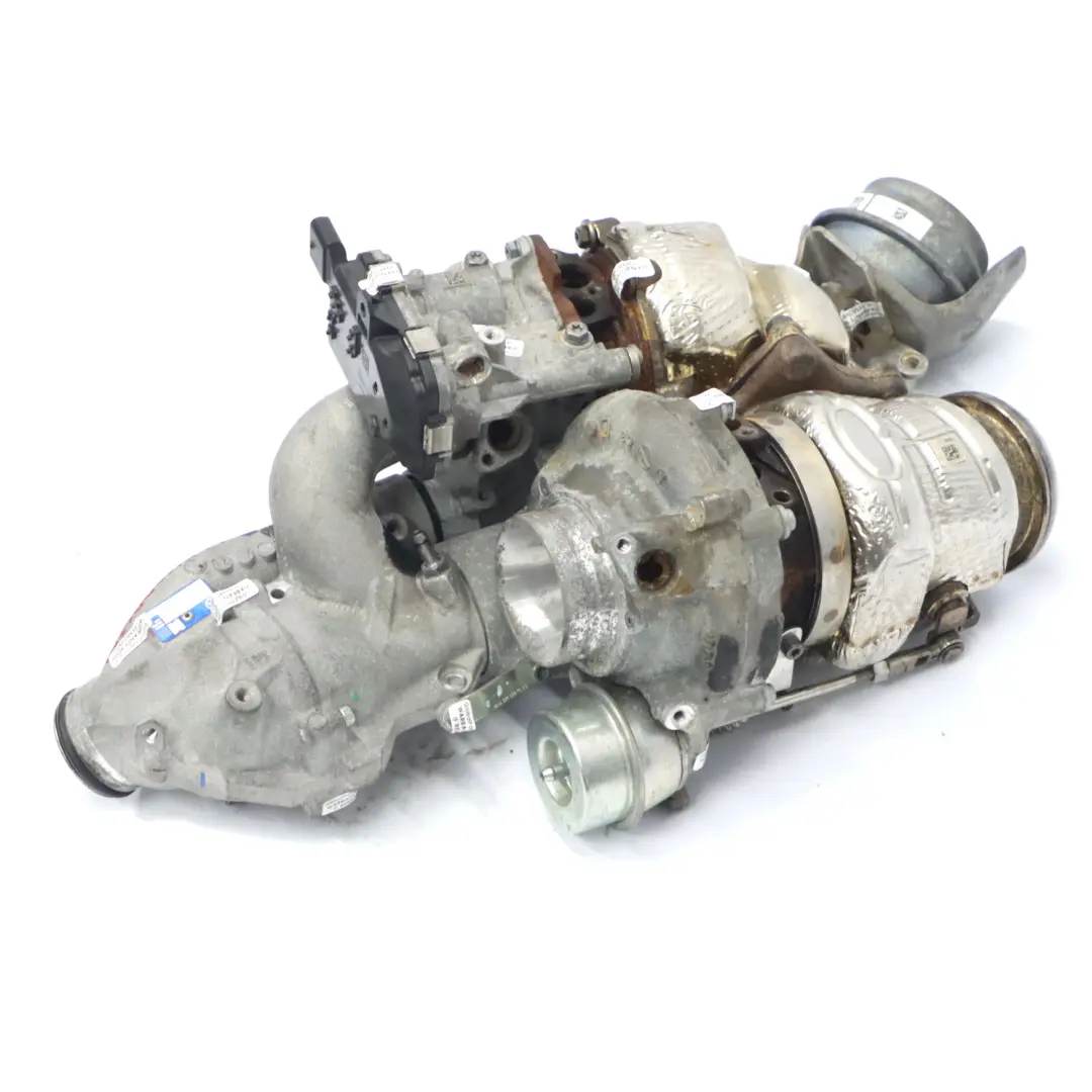 OM654.920 Two Stage Turbocharger Turbo A6540901401 Mercedes W205 W213 W447 - SKU A6540906301 - Part number A6540906301
