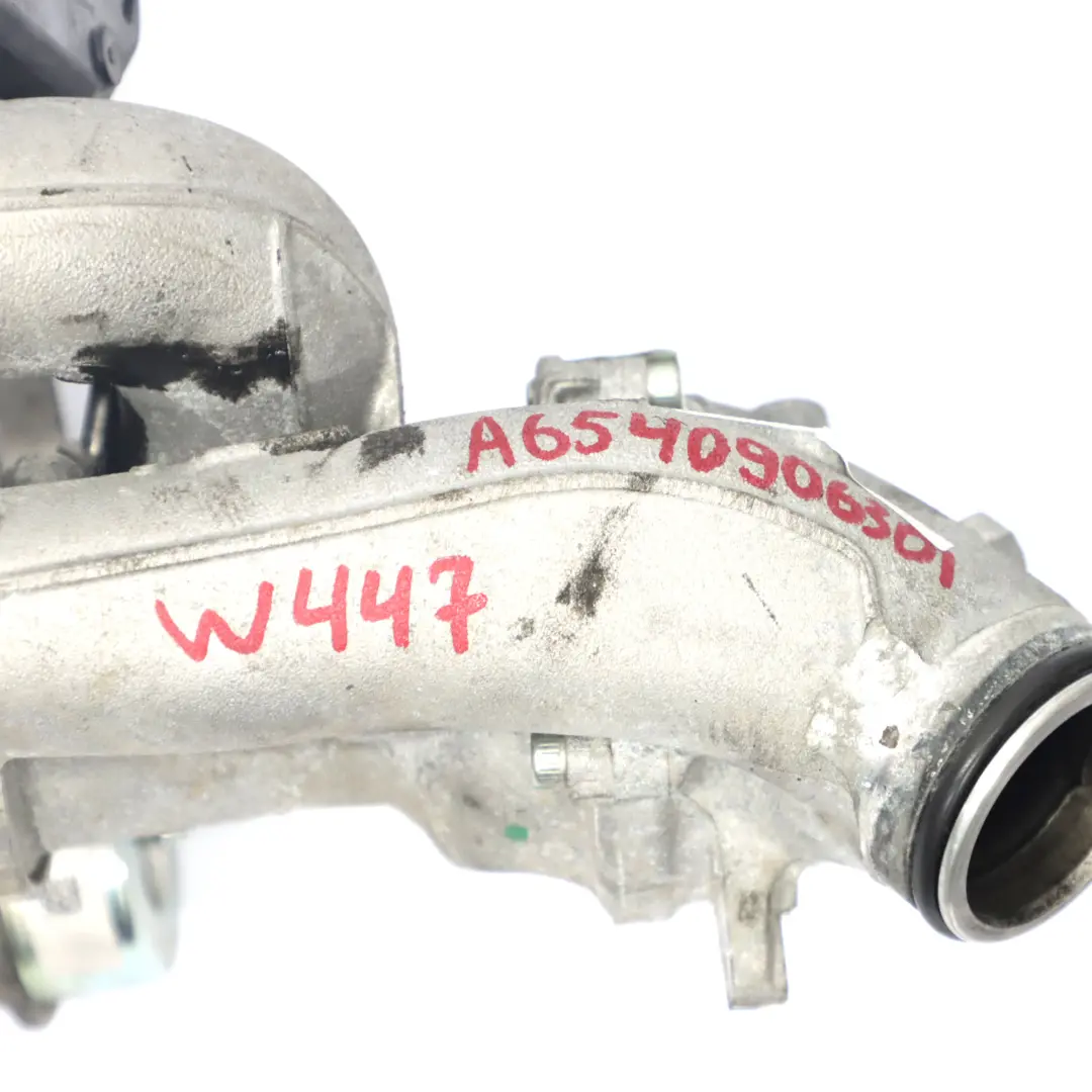 OM654.920 Two Stage Turbocharger Turbo A6540901401 Mercedes W205 W213 W447 - SKU A6540906301 - Part number A6540906301