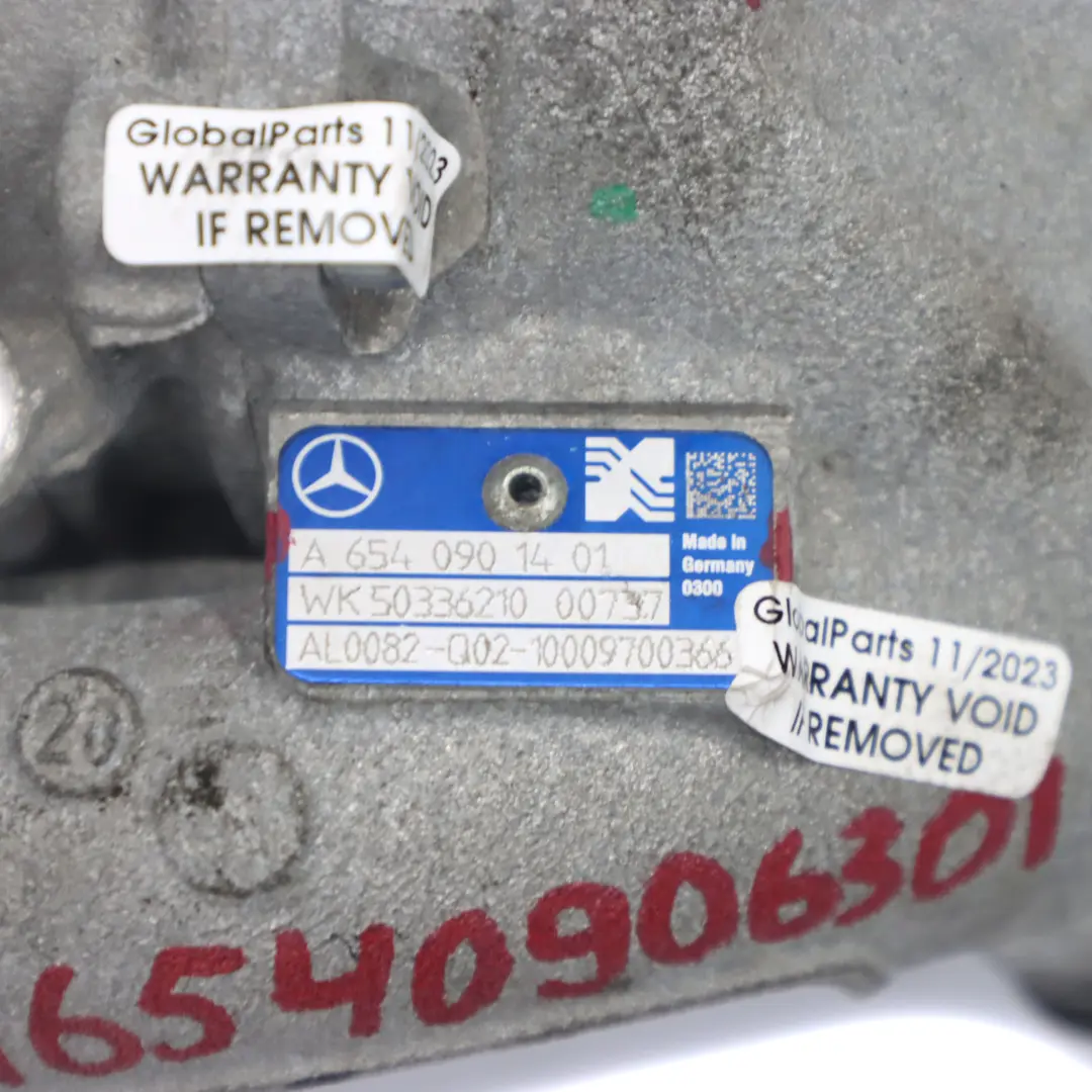 OM654.920 Two Stage Turbocharger Turbo A6540901401 Mercedes W205 W213 W447 - SKU A6540906301 - Part number A6540906301