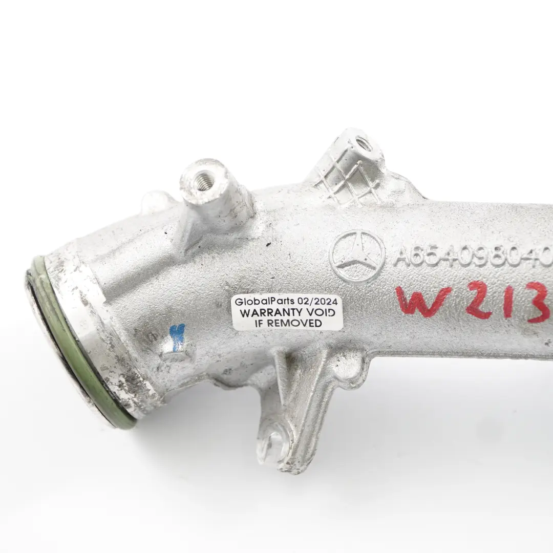 Mercedes W213 OM654 Air Charge Pipe Turbo Pipe To Intercooler - SKU A6540980400 - Part number A6540980400