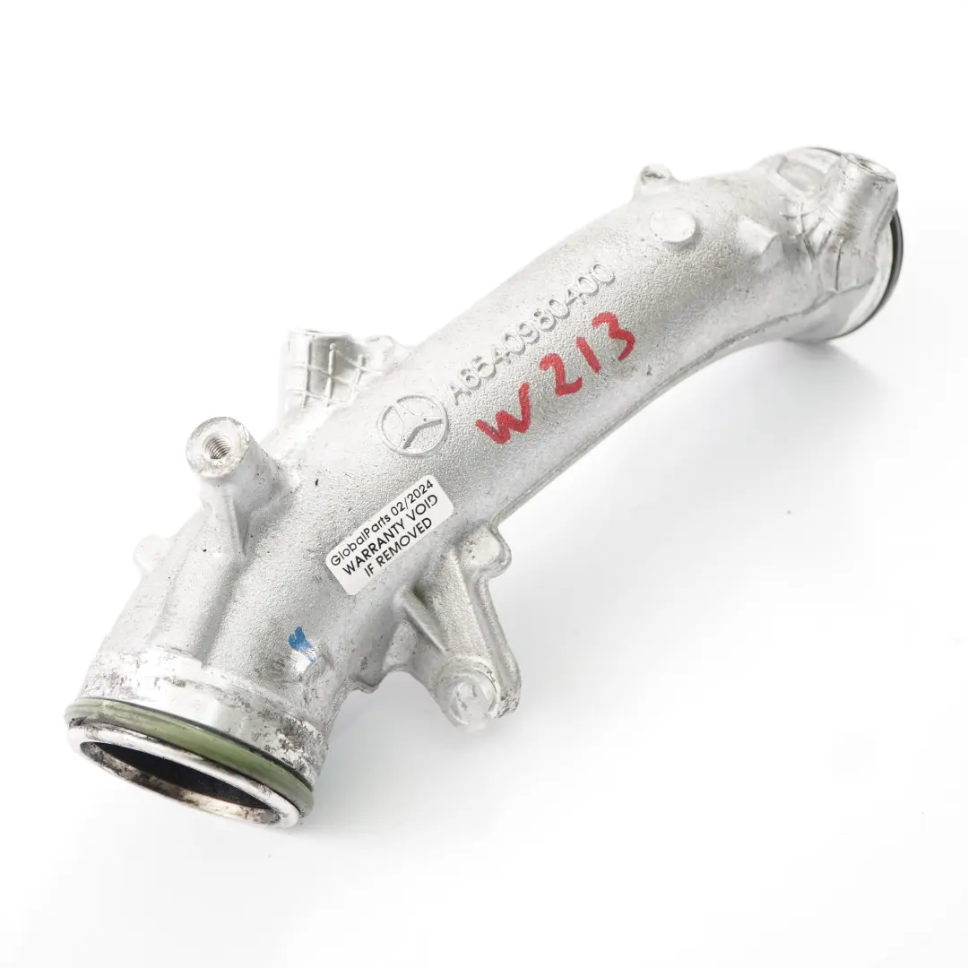 Mercedes W213 OM654 Tubo de Carga de Aire Tubo Turbo al Intercooler - SKU A6540980400 - Número de pieza A6540980400