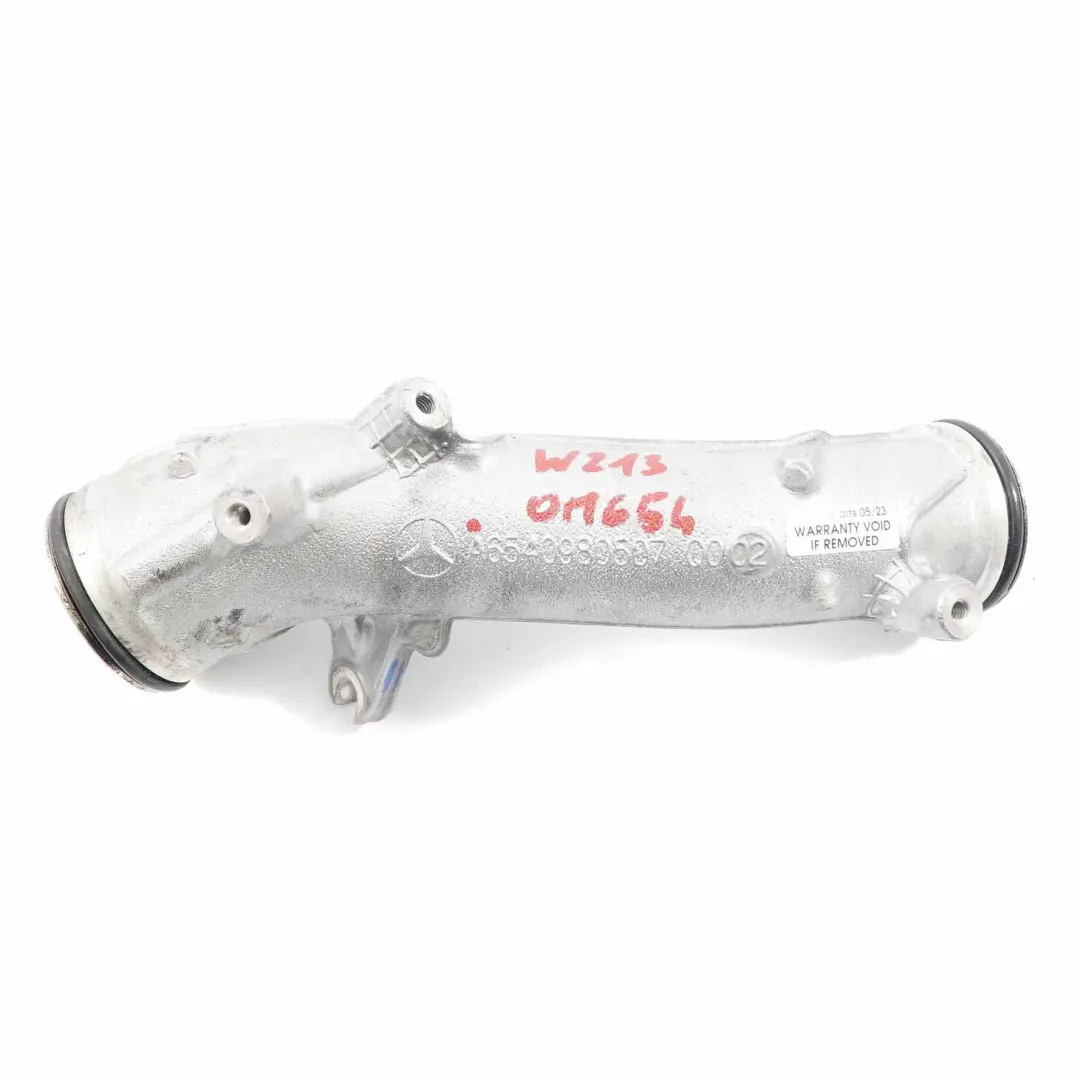 OM654 Diesel Turbo Intercooler tubo flessibile linea per Mercedes W213 con numero di parte A6540980507 Mercedes W213 OM654 Diesel Turbo Intercooler tubo flessibile linea - SKU A6540980507 - Numero di parte A6540980507