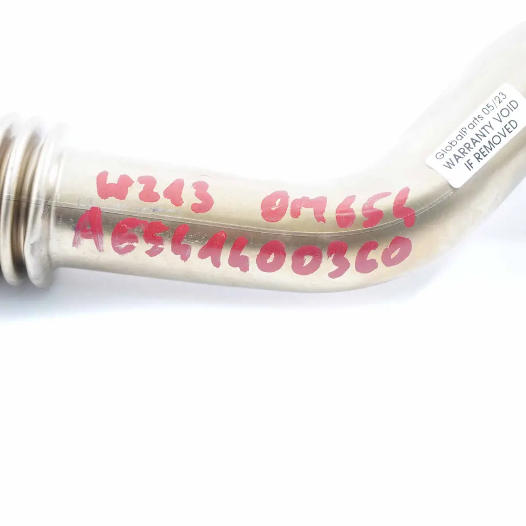 OM654 Gaz d'échappement Recirculation Ligne Tuyau pour Mercedes W213 à propos du numéro de pièce A6541400360 Mercedes W213 OM654 Gaz d'échappement Recirculation Ligne Tuyau - SKU A6541400360 - Numéro de pièce A6541400360