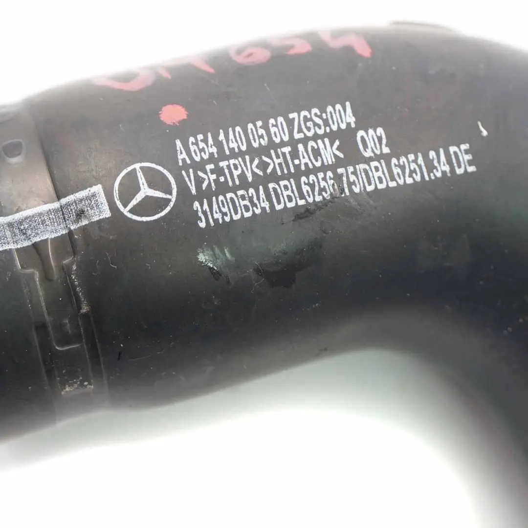 Luft kanal Ansaugung Ladeluft Rohr leitung für Mercedes W213 Diesel mit Teilenummer A6541400560 Mercedes W213 Diesel Luft kanal Ansaugung Ladeluft Rohr leitung - SKU A6541400560 - Teilenummer A6541400560