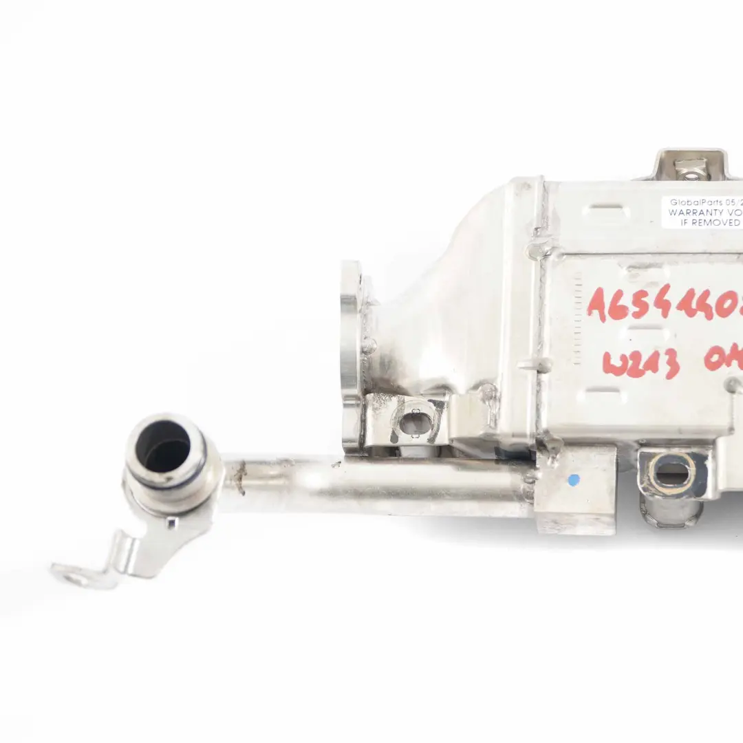 Mercedes W213 Diesel OM654 AGR Ventil Abgas Rück Führung Kühler - SKU A6541402801 - Teilenummer A6541402801