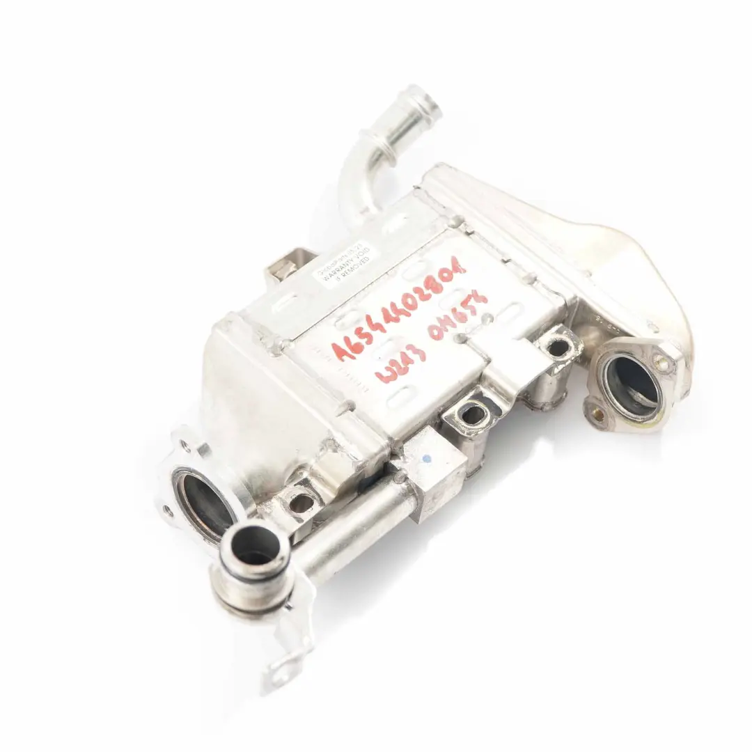 OM654 AGR Ventil Abgas Rück Führung Kühler für Mercedes W213 Diesel mit Teilenummer A6541402801 Mercedes W213 Diesel OM654 AGR Ventil Abgas Rück Führung Kühler - SKU A6541402801 - Teilenummer A6541402801