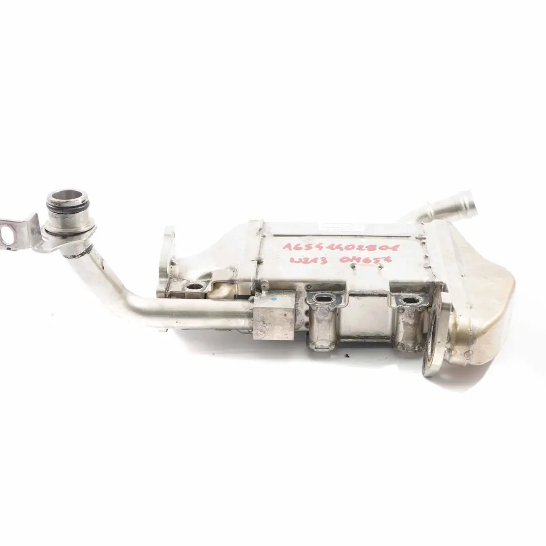 Mercedes W213 Diesel OM654 EGR Valve Exhaust Recirculation Cooler - SKU A6541402801 - Part number A6541402801