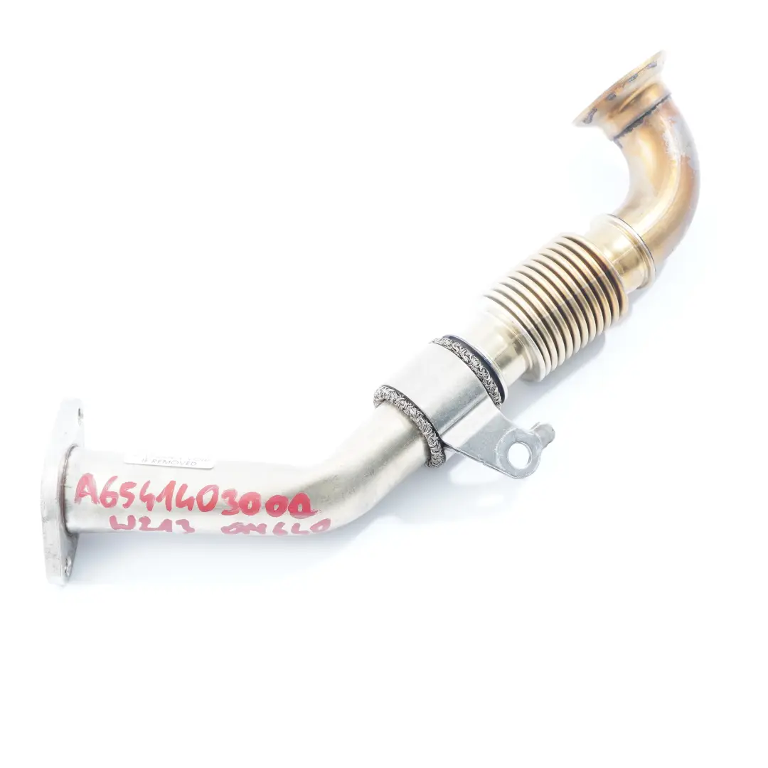 OM654 Tuyau ligne EGR collecteur d'échappement diesel pour Mercedes W213 à propos du numéro de pièce A6541403000 Mercedes W213 OM654 Tuyau ligne EGR collecteur d'échappement diesel - SKU A6541403000 - Numéro de pièce A6541403000