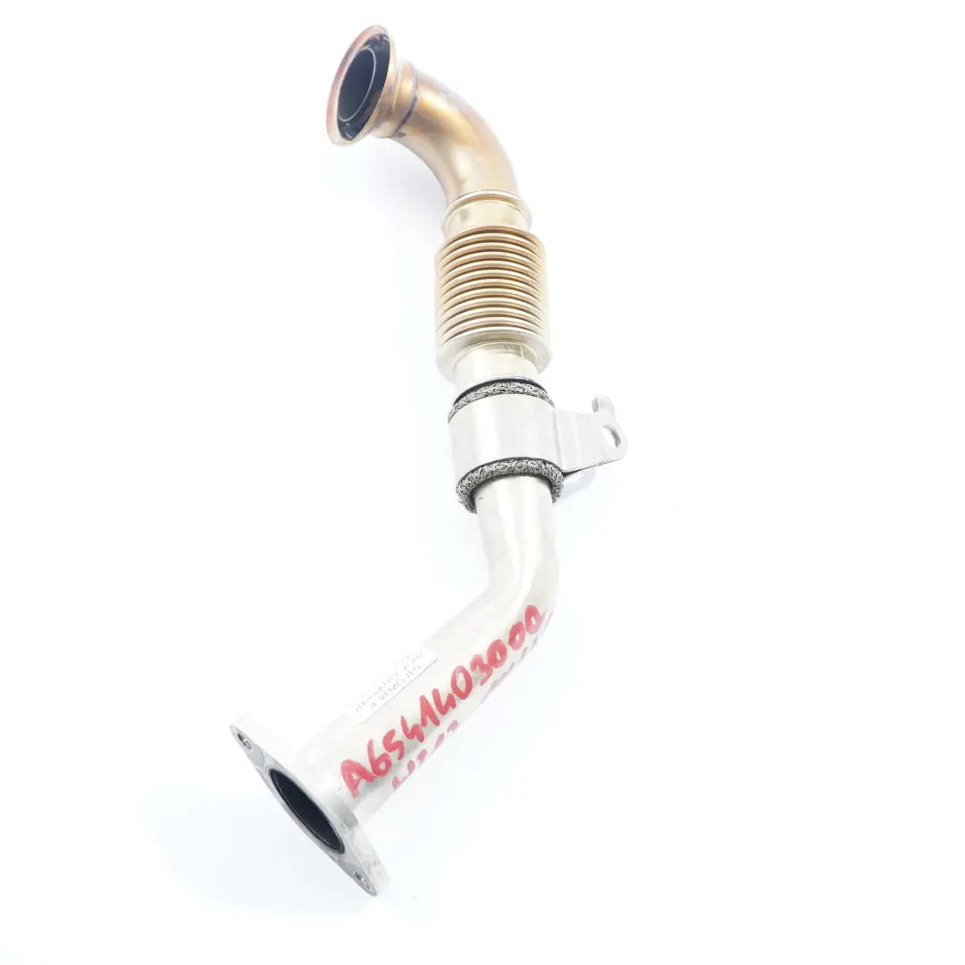 Mercedes W213 OM654 Diesel colector escape EGR tubería manguera - SKU A6541403000 - Número de pieza A6541403000