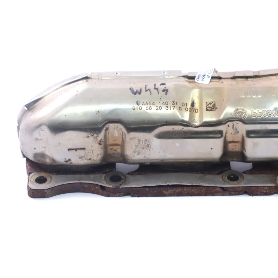  Colector de escape para motor diesel Mercedes Vito W447 OM654 - SKU A6541403101 - Número de pieza A6541403101