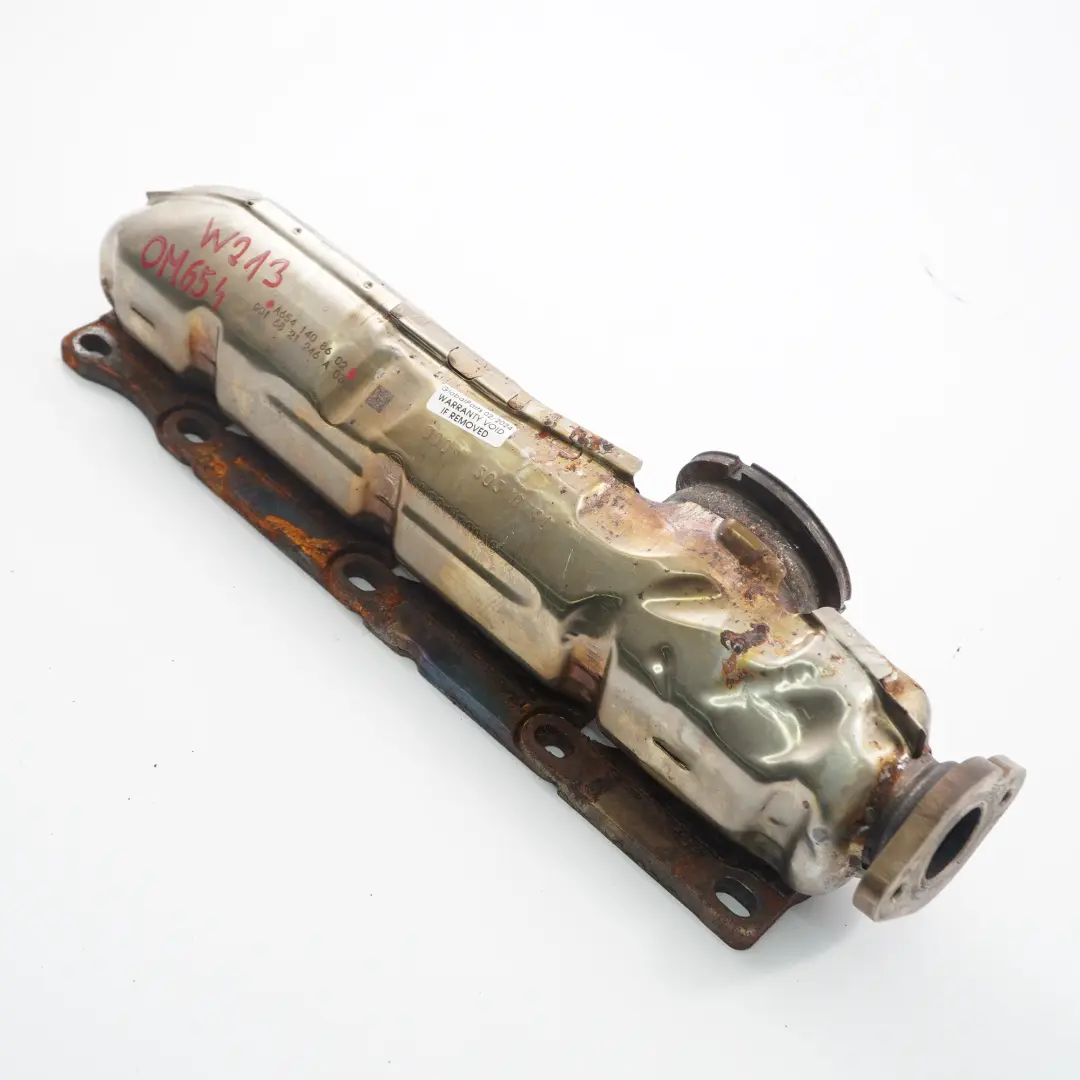 Mercedes W213 OM654 Diesel motor Gas Auspuff krümmer - SKU A6541408602 - Teilenummer A6541408602