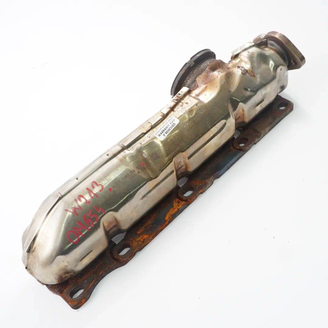 Mercedes W213 OM654 Diesel Collecteur d'échappement gaz moteur - SKU A6541408602 - Numéro de pièce A6541408602