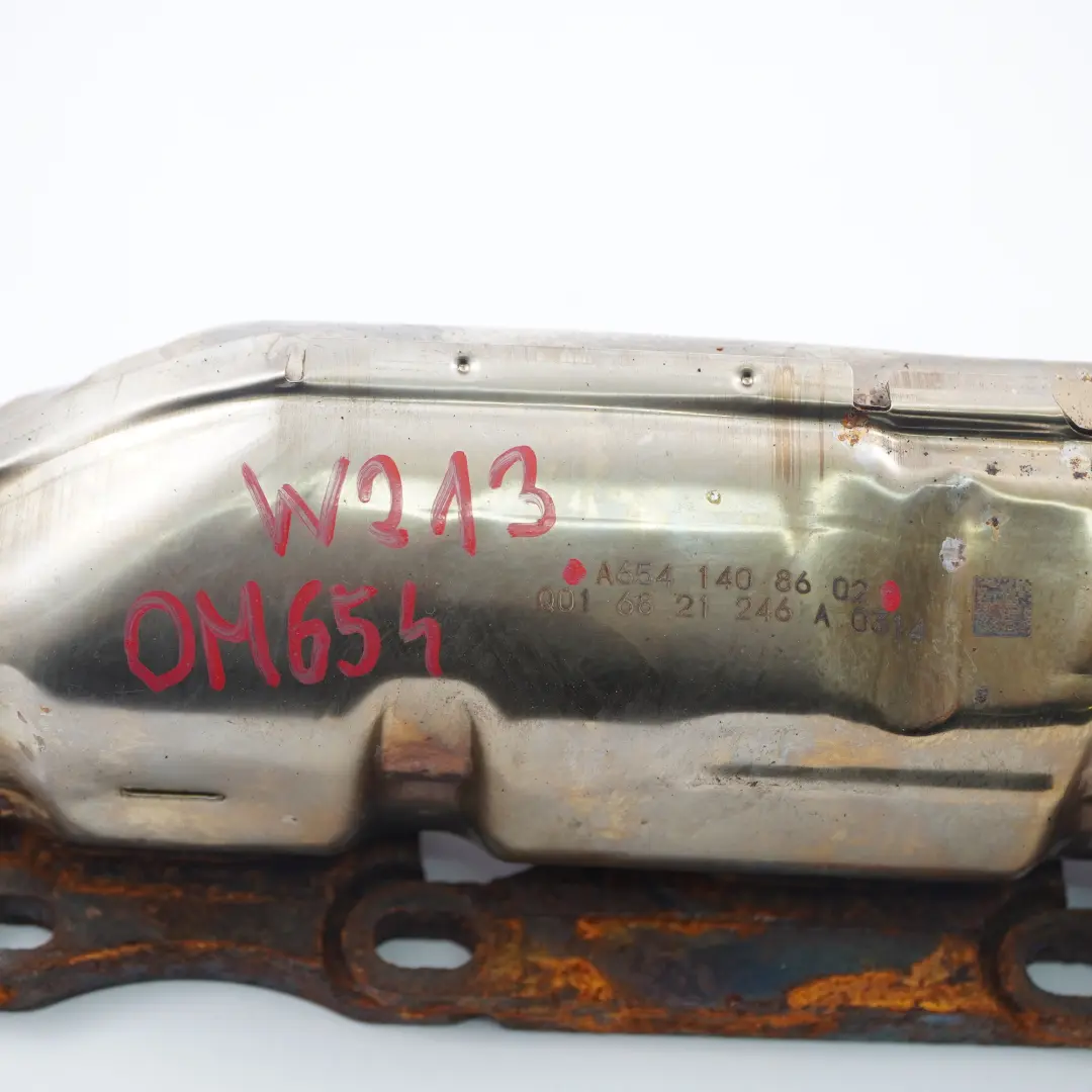 Mercedes W213 OM654 Diesel motor Gas Auspuff krümmer - SKU A6541408602 - Teilenummer A6541408602
