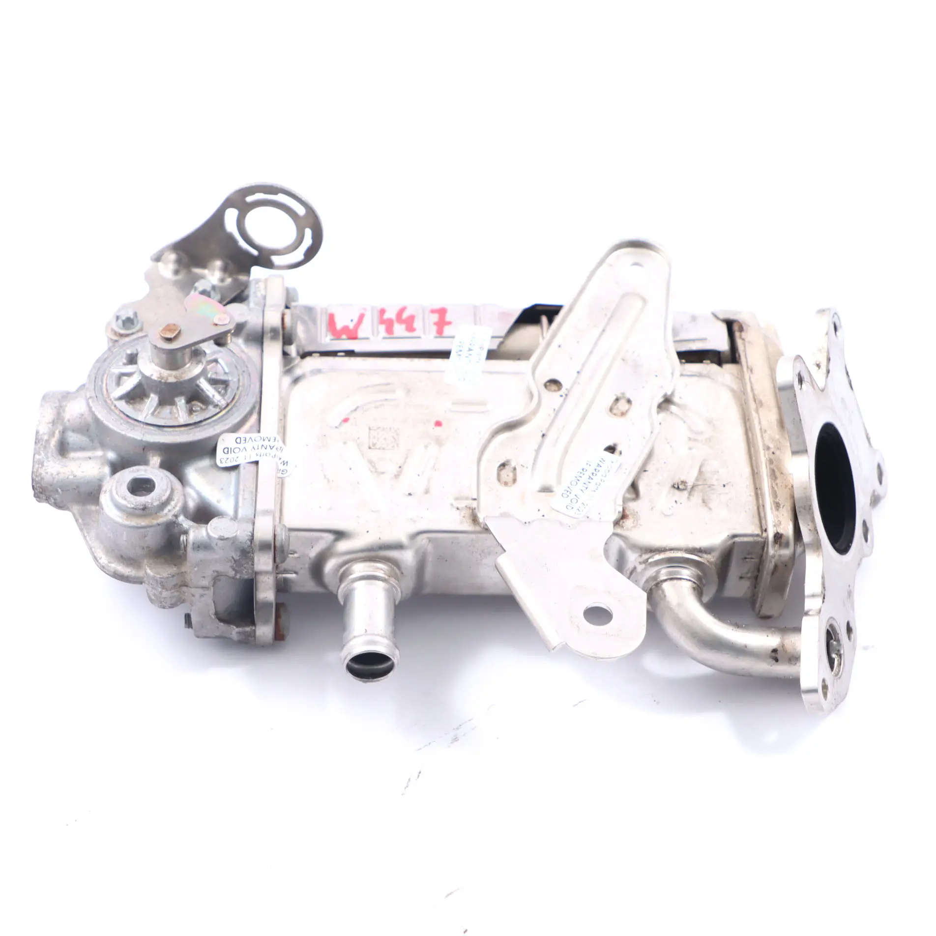 Valvola EGR Mercedes W205 W213 W447 OM654 Raffreddatore gasolio A6541409000