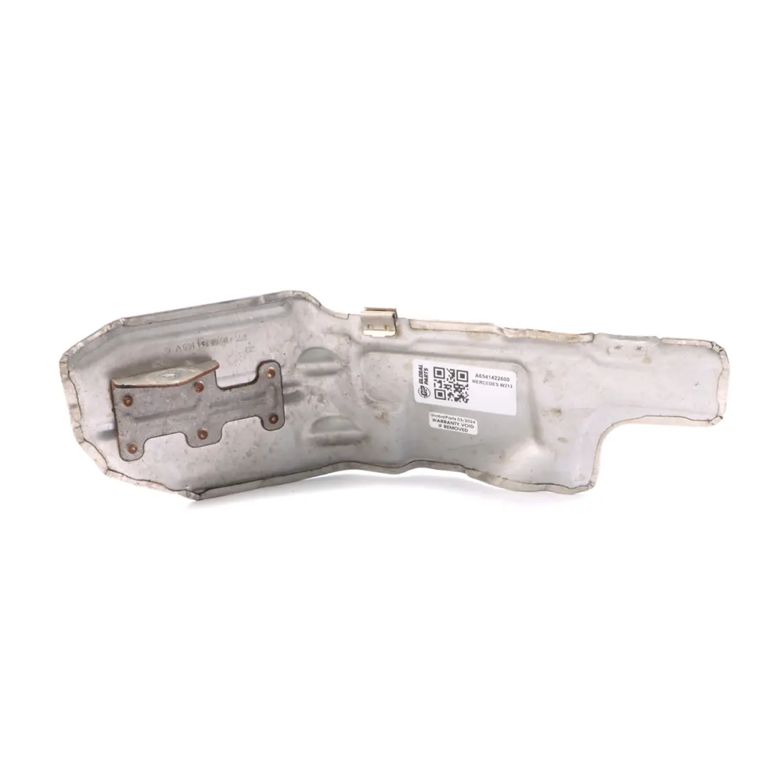 termico Mercedes W213 OM654 Piastra protezione termica dello scarico per Scudo con numero di parte A6541422600 Scudo termico Mercedes W213 OM654 Piastra protezione termica dello scarico - SKU A6541422600 - Numero di parte A6541422600