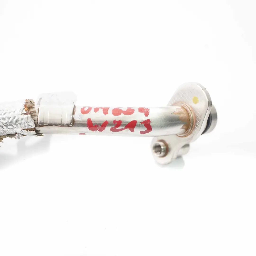 Mercedes W213 OM654 Tubo retorno aceite diesel turbocompresor Line - SKU A6541802700 - Número de pieza A6541802700
